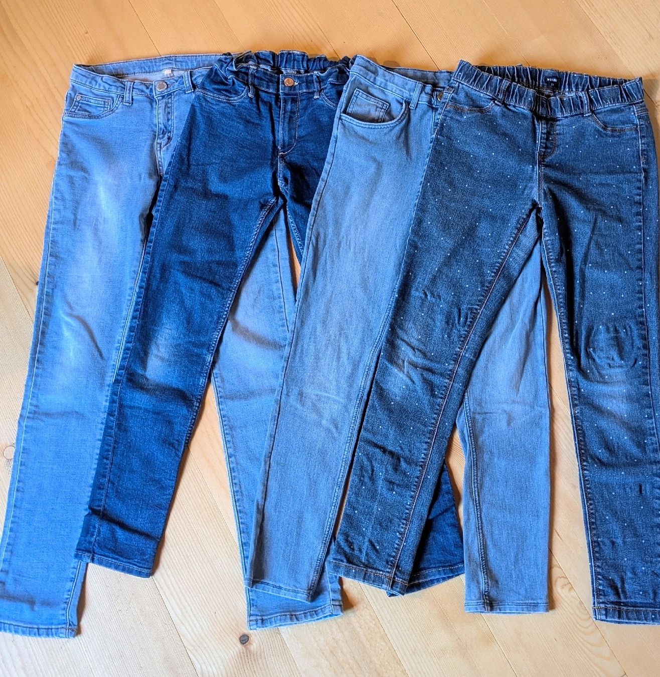 Pantaloni: 4 paar Jeans Gr. 145/152 – Usato da messen venduto da Loo21
