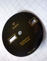 Vintage ZODIAC Automatic SST 36000 Ziffernblatt -Zifferblatt