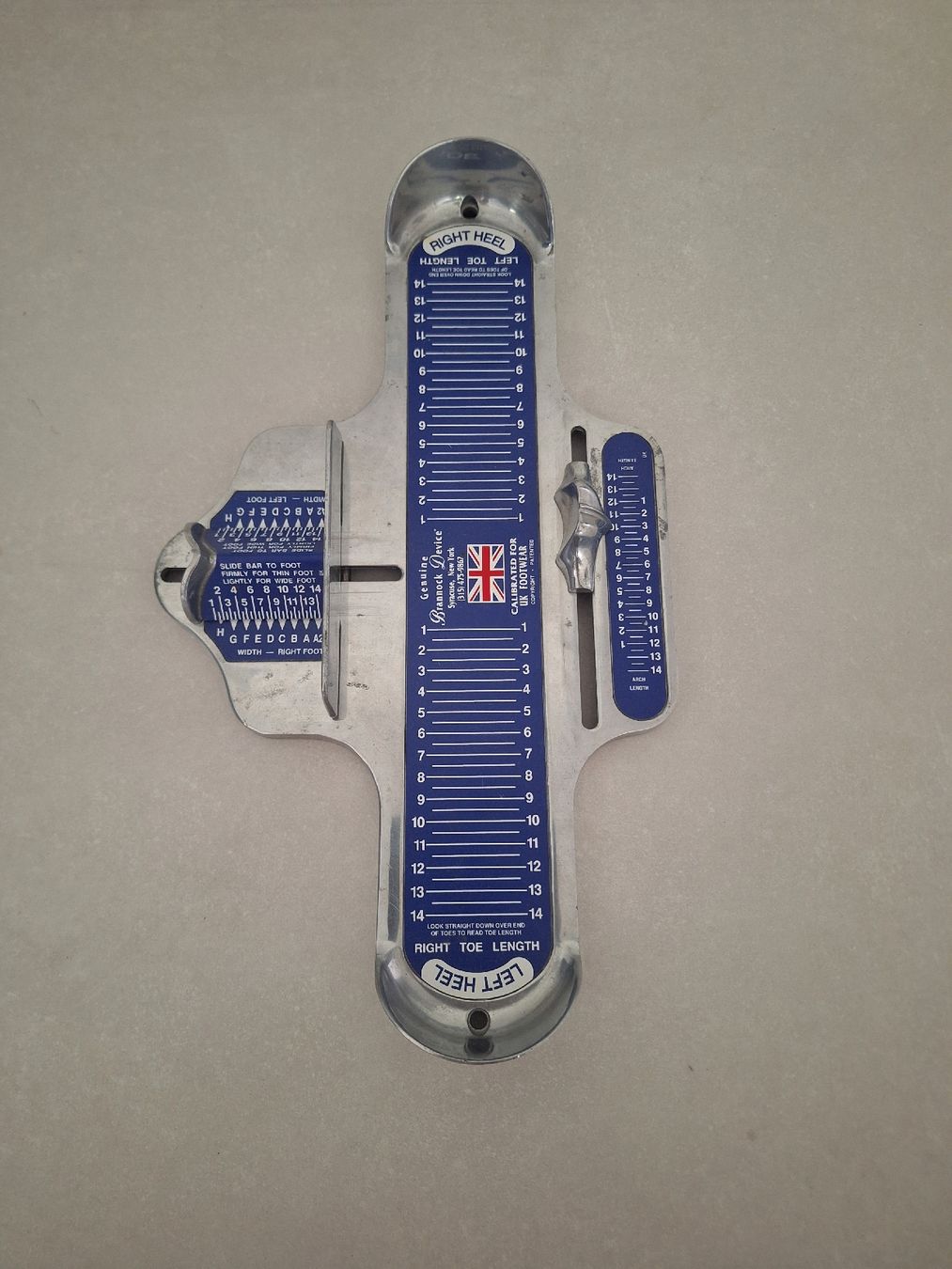 Messen: Fusssmessgerät BRANNOCK DEVICE – Gebraucht aus Thierachern von carpenter1602