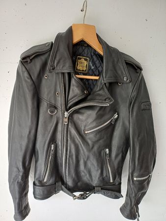 Echt Leder Jacke, Grösse 46M - Zeitlos und cool!