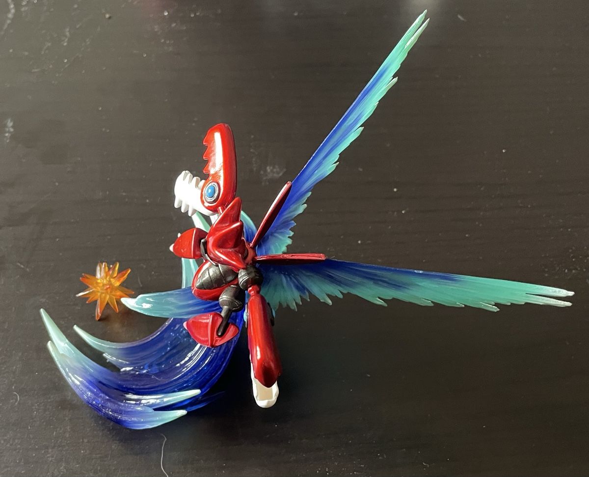Pokémon Statuette: Action Figure Scizor Tamashii Pokémon – Nuovo e nell'imballaggio originale da S. Pietro venduto da nap_9xjt 1