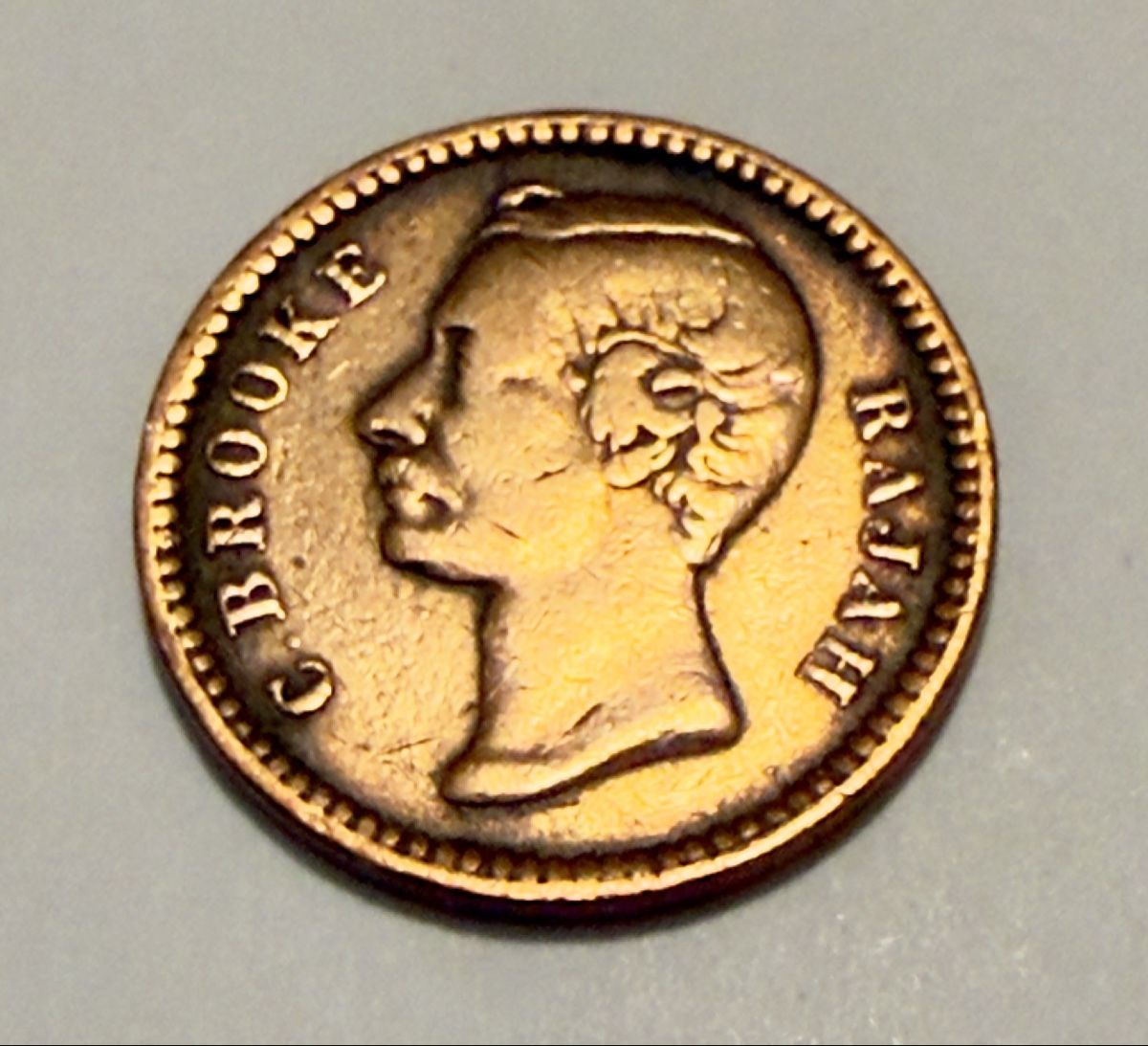 Alle Münzen: Sarawak 1/4 Cent 1870 decent grade – Gebraucht aus Zürich von Tasmiyah 1