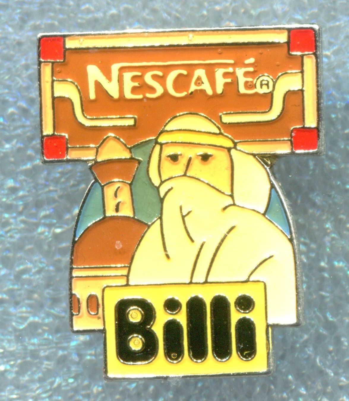 Placchette & Badge: Billi  NESCAFE – Usato da Winterthur venduto da Sammleroase