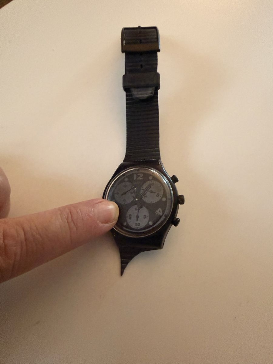 Swatch Orologi: Montre Swatch Chrono Moonshadow 1993 – Difettoso da Etagnières venduto da Sorciere 1