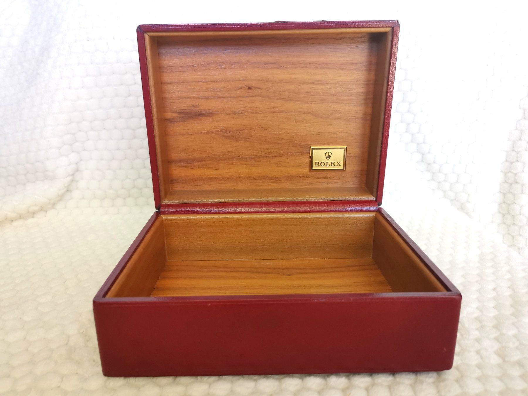 Scatole porta orologi: Original Rolex Leder Box neuwertig ref.72 04 01 – Nuovo (secondo la descrizione) da Nottwil venduto da Kaufen003 1