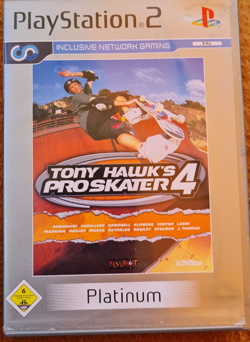 Giochi: Tony Hawk's Pro Skater 4 PS2 Platinum Edition – Usato da Münsingen venduto da Cuci31