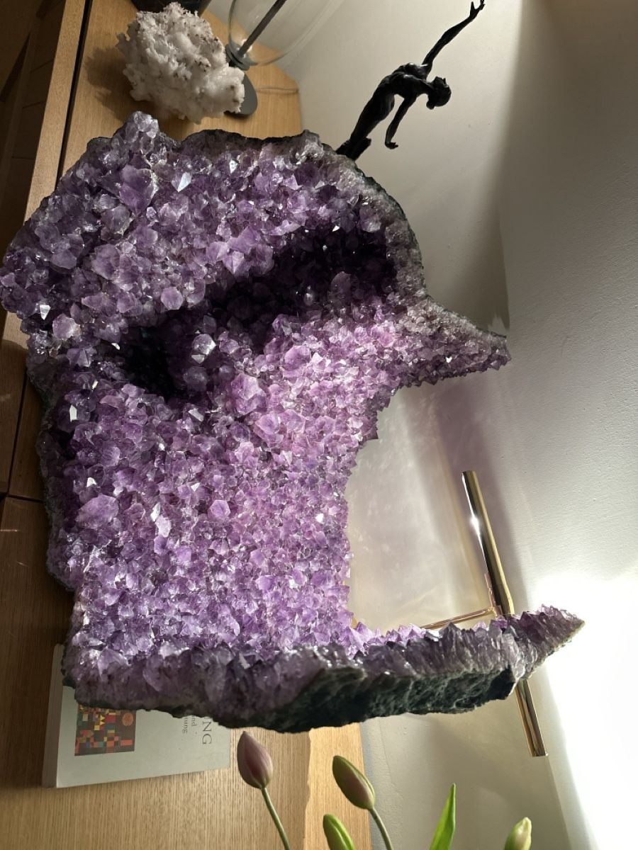 Minerali & Pietre curative: Riesige Amethystdruse Einzigartiges Deko-Objekt! – Nuovo (secondo la descrizione) da Esslingen venduto da ell_rm5z 1
