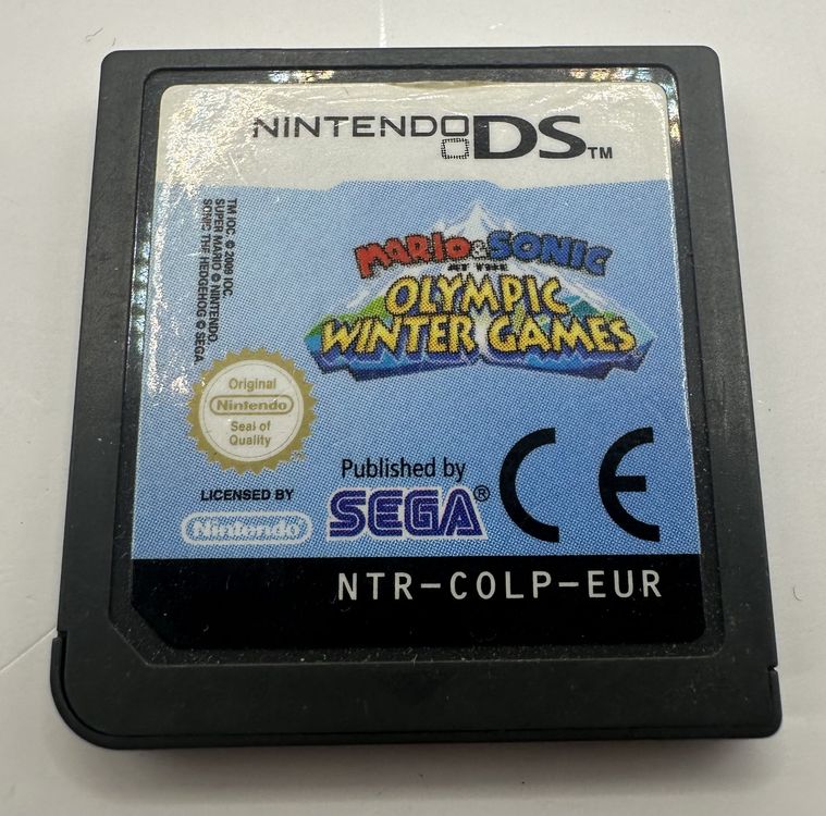 Mario and sonic olympic winter games ds