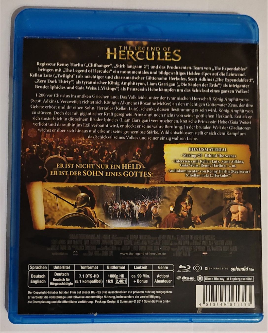 Alle DVDs: The Legend of Hercules – Neu (gemäss Beschreibung) aus Horn von Wings0 1