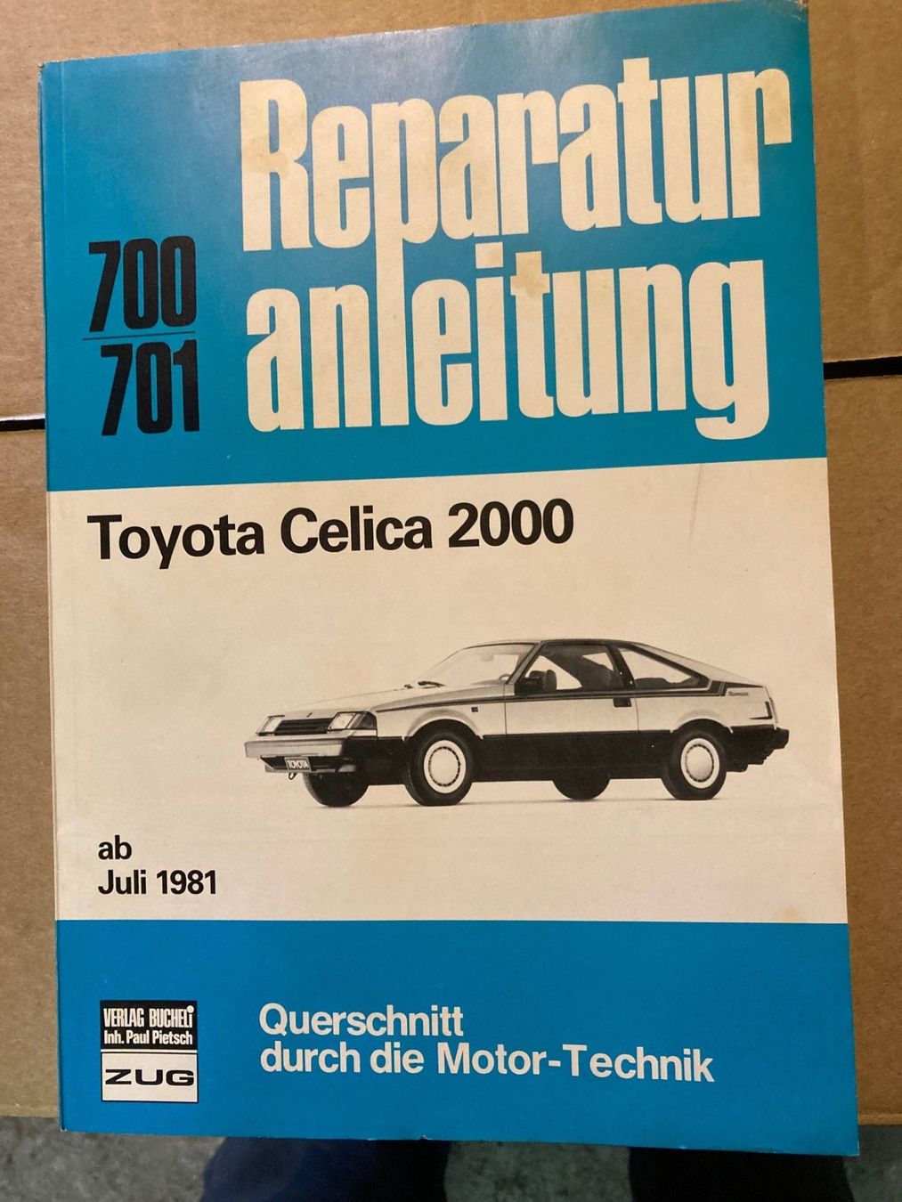 Tutti pezzi di ricambio auto: Toyota Celica 2000 – Usato da Filzbach venduto da Sugi7