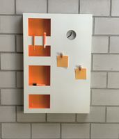 Vintage IKEA 2003 Whiteboard / Magnet Büroorganizer „Jagga“
