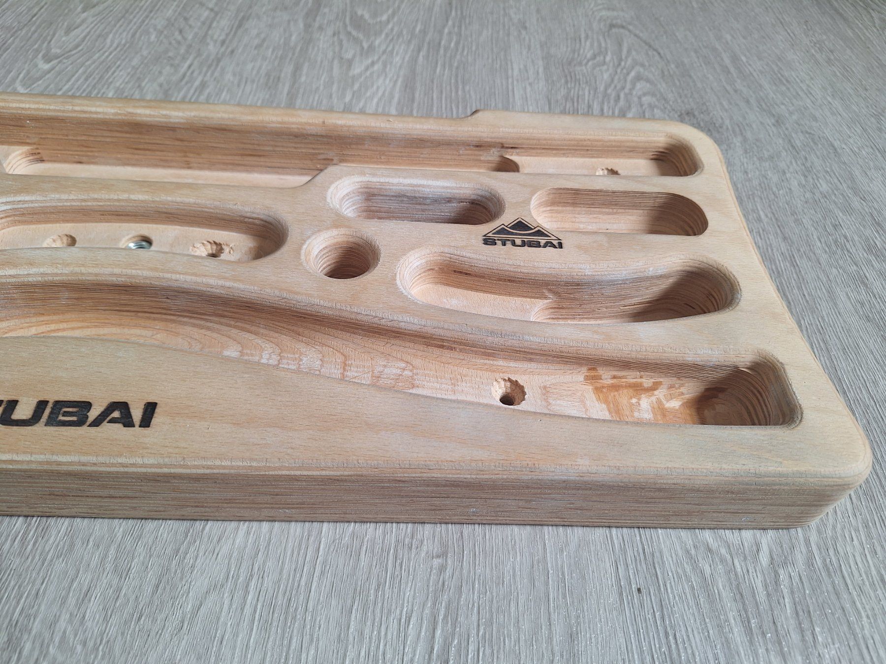Pareti & prese d'arrampicata: Hangboard Stubai Kraxl-Board Holz Classic – Usato da Uster venduto da La_saml 2