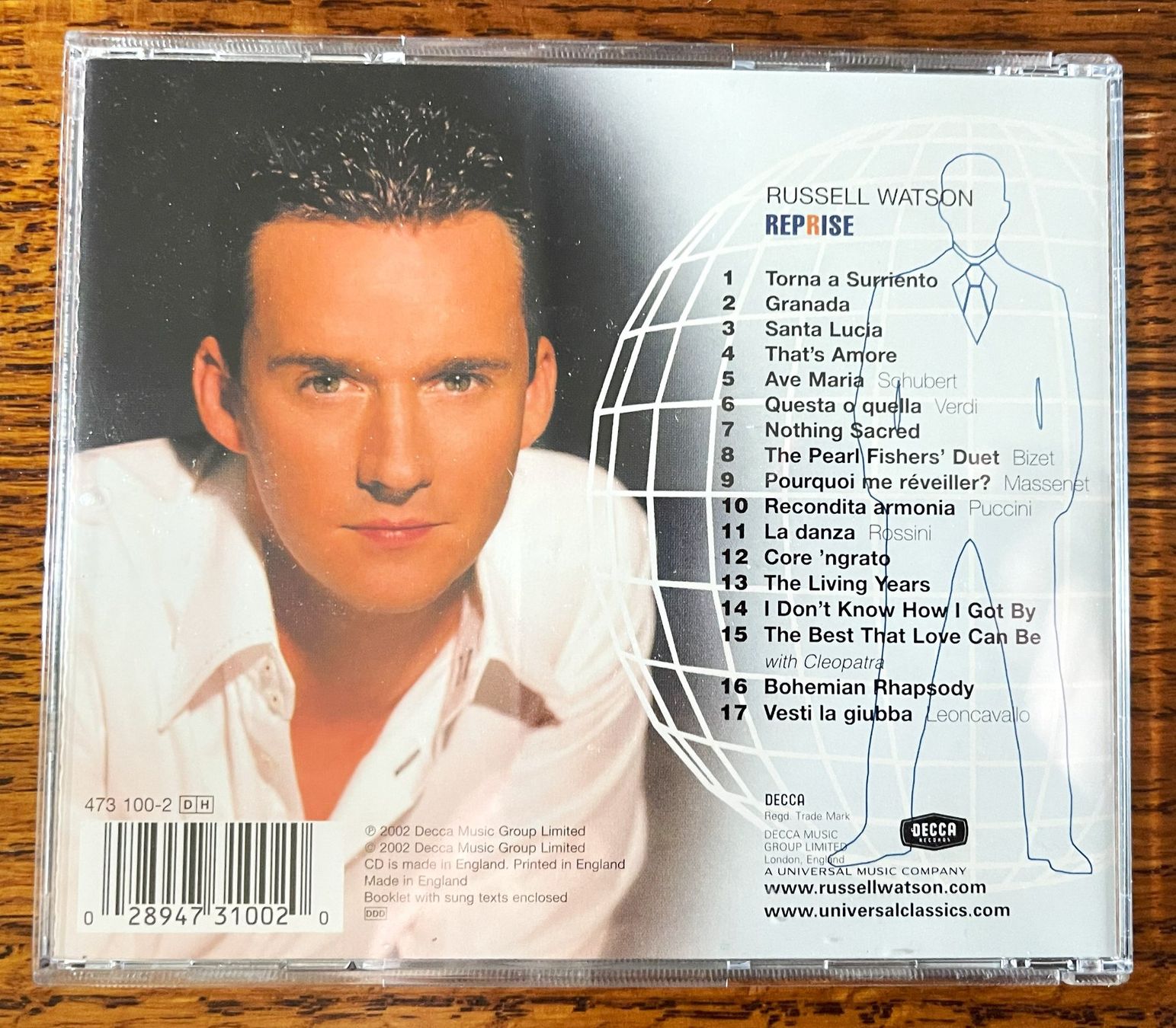 CDs: Russell Watson - REPRISE CD – Gebraucht aus Oftringen von Vucki 1