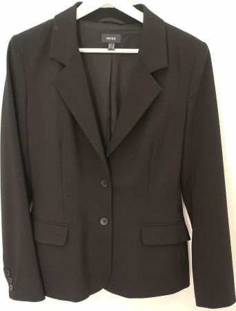 Schwarzer taillierter Blazer von Mexx, Gr. 38