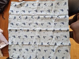 Zwei Nuschelis / Spucktuch aus Musselin