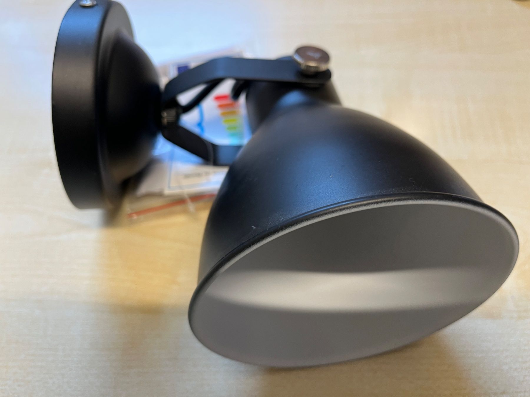 Lampen: Wandlampe Schwarz Industrial – Neu (gemäss Beschreibung) aus Lungern von Barbados04 1