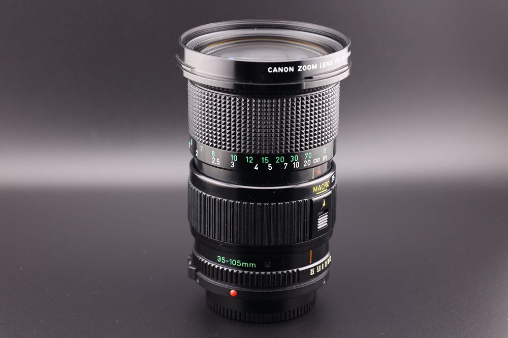 Obiettivo Canon New FD 35-105 Mm F/3.5 – Zoom Macro – Anni '80 – Ottime Condizioni – Giappone - Foto 4