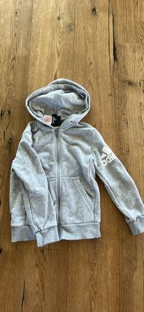 Adidas Kapuzenjacke, Gr. 128