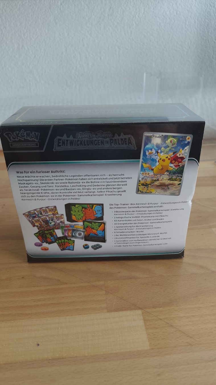 Pokémon Sammelbilder & Trading cards: Paldea evolved ETB – Neu und originalverpackt aus Zürich von DominicNussbaum 1