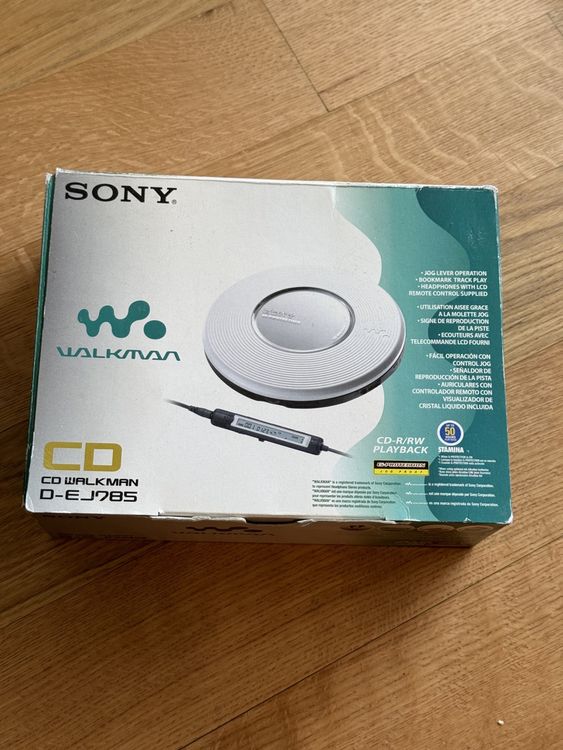 Sony Walkman lecteur CD DEJ785 CDR/RW PlayBack Kaufen auf Ricardo