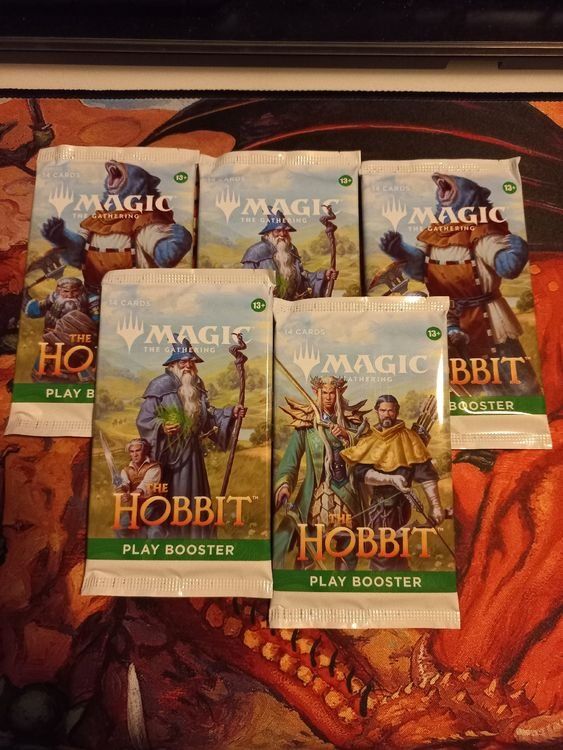 5x MTG The Hobbit Play Booster English OVP (Gebraucht) in Monteggio für ...