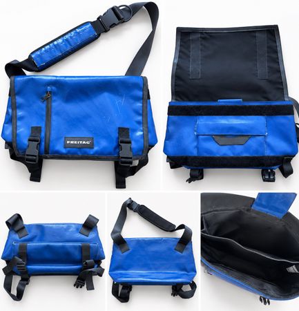 Freitag Umhängetasche blau