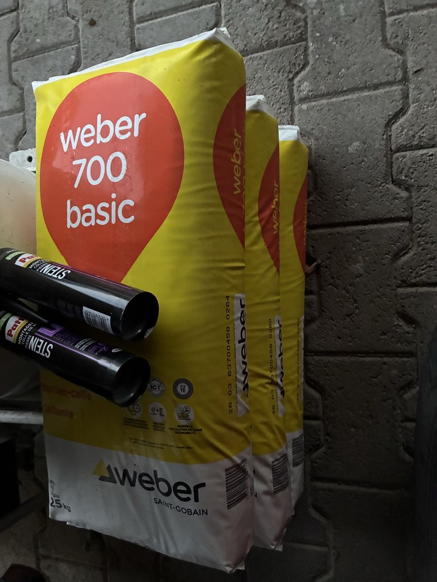 Matériau de remplissage: Weber Klebemörtel und Patex Steinkleber – Neuf avec emballage d'origine à Attelwil par ur-quattro