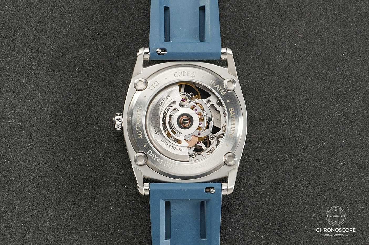Orologi: Code 41 Day 37 In Stainless Steel & Diamonds Full Set – Usato da Luzern venduto da ChronoScope6004 1