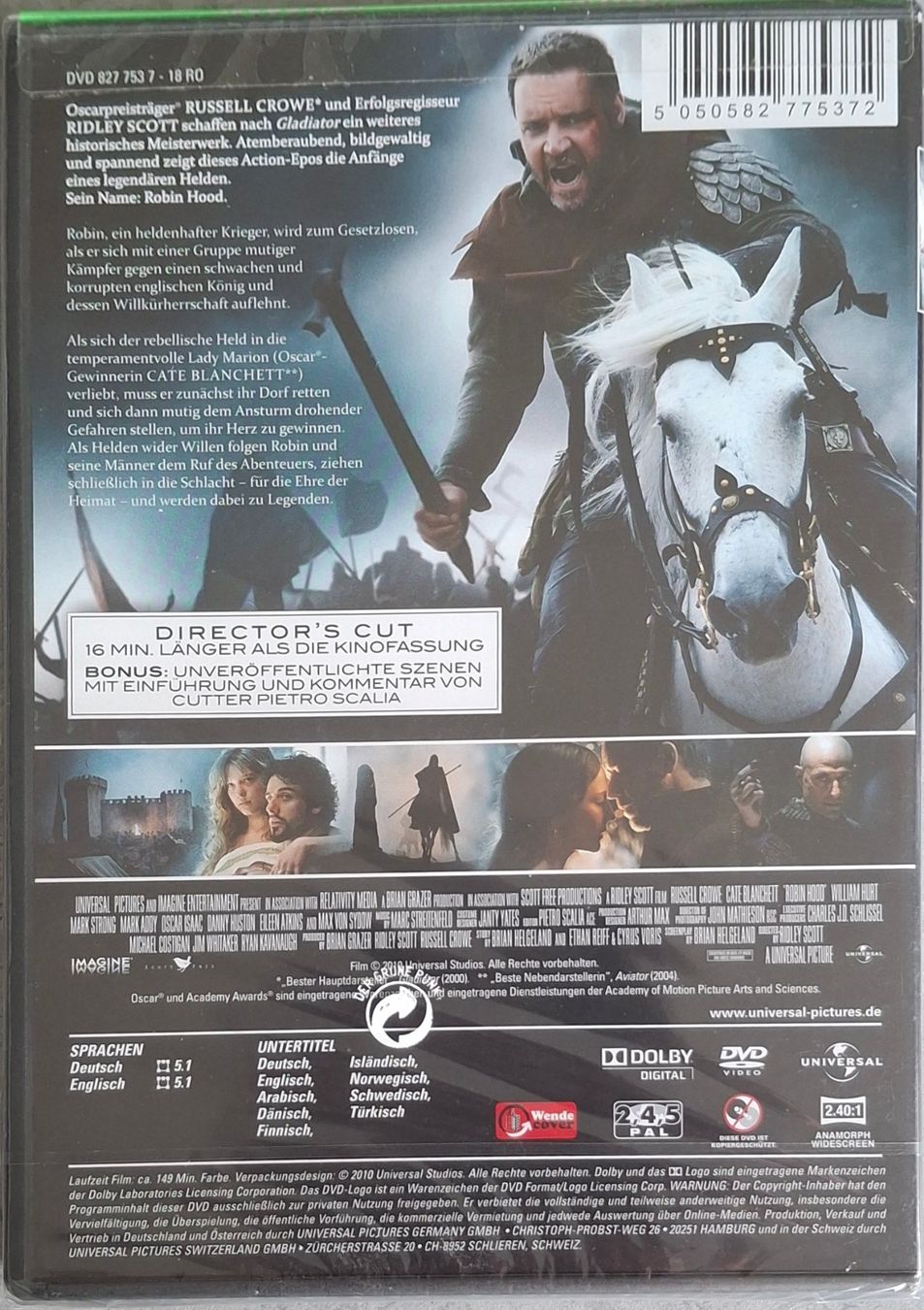 Tutti i DVDs: Robin Hood - DVD – Nuovo e nell'imballaggio originale da Reinach BL venduto da Chela04 1