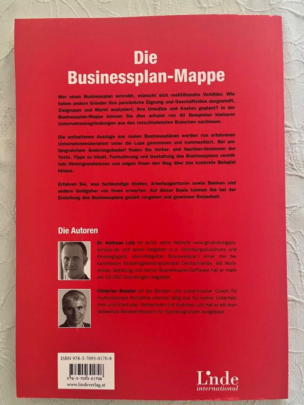 Libri: Die Businessplan-Mappe Andreas Lutz Christian Bussler Buch – Usato da Zürich venduto da sop_5b8y 1
