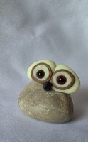 Eule Figur Naturstein Handgemacht einzigartig sie Foto