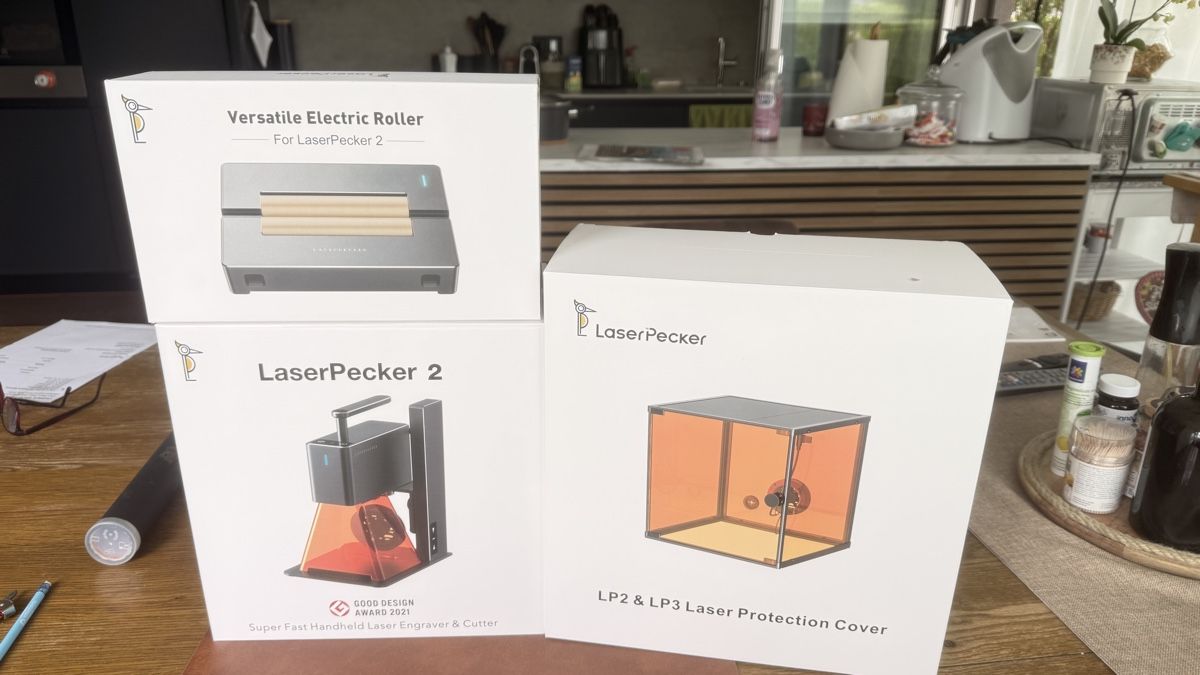 Alle Maschinen: LaserPecker 2 set con accessori  – Gebraucht aus Winkel von ris_xn8s