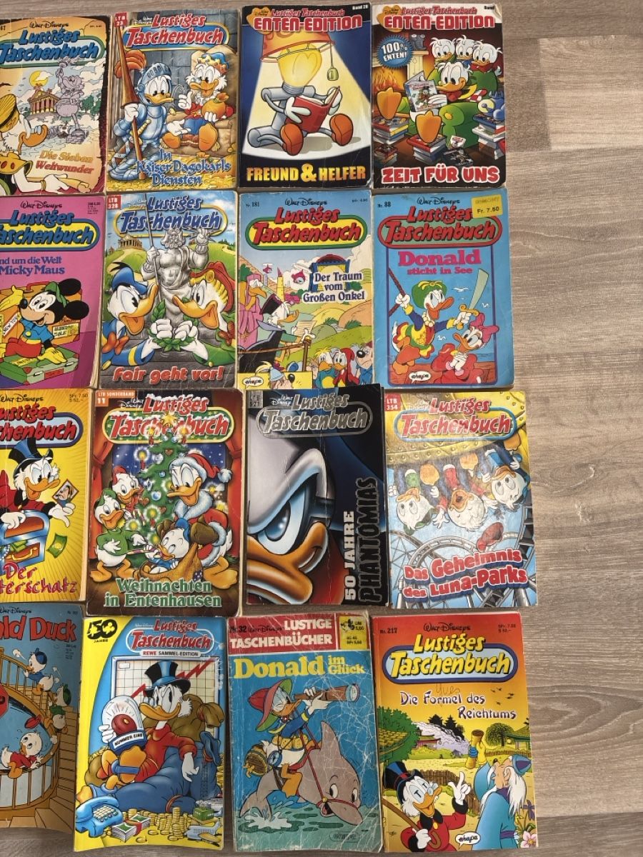 Fumetti: ca. 30Lustige Taschenbücher Comics Konvolut – Usato da Buch SH venduto da sal_rv2n 2