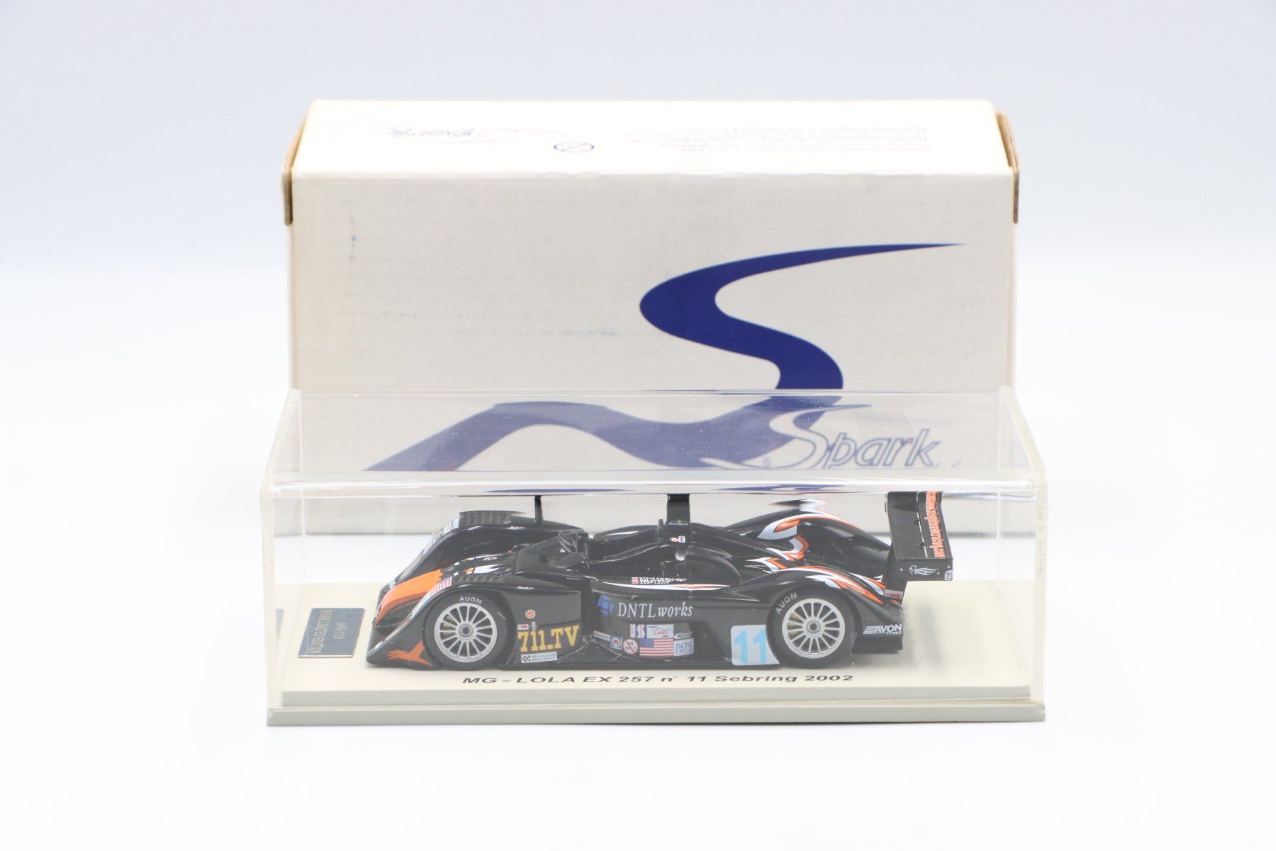 Modellautos: MG-Lola EX257 Sebring 2002 1:43 Spark – Neu und originalverpackt aus Bühl b.Aarberg von modelldiecast
