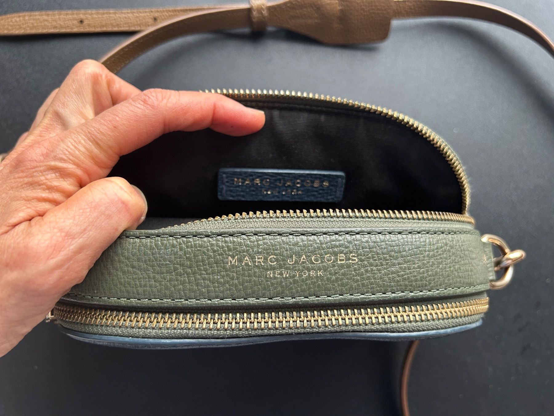 Marc Jacobs Borse da donna: Marc Jacobs Snaphot Bag, blau-grün – Usato da Zürich venduto da hatschina 6