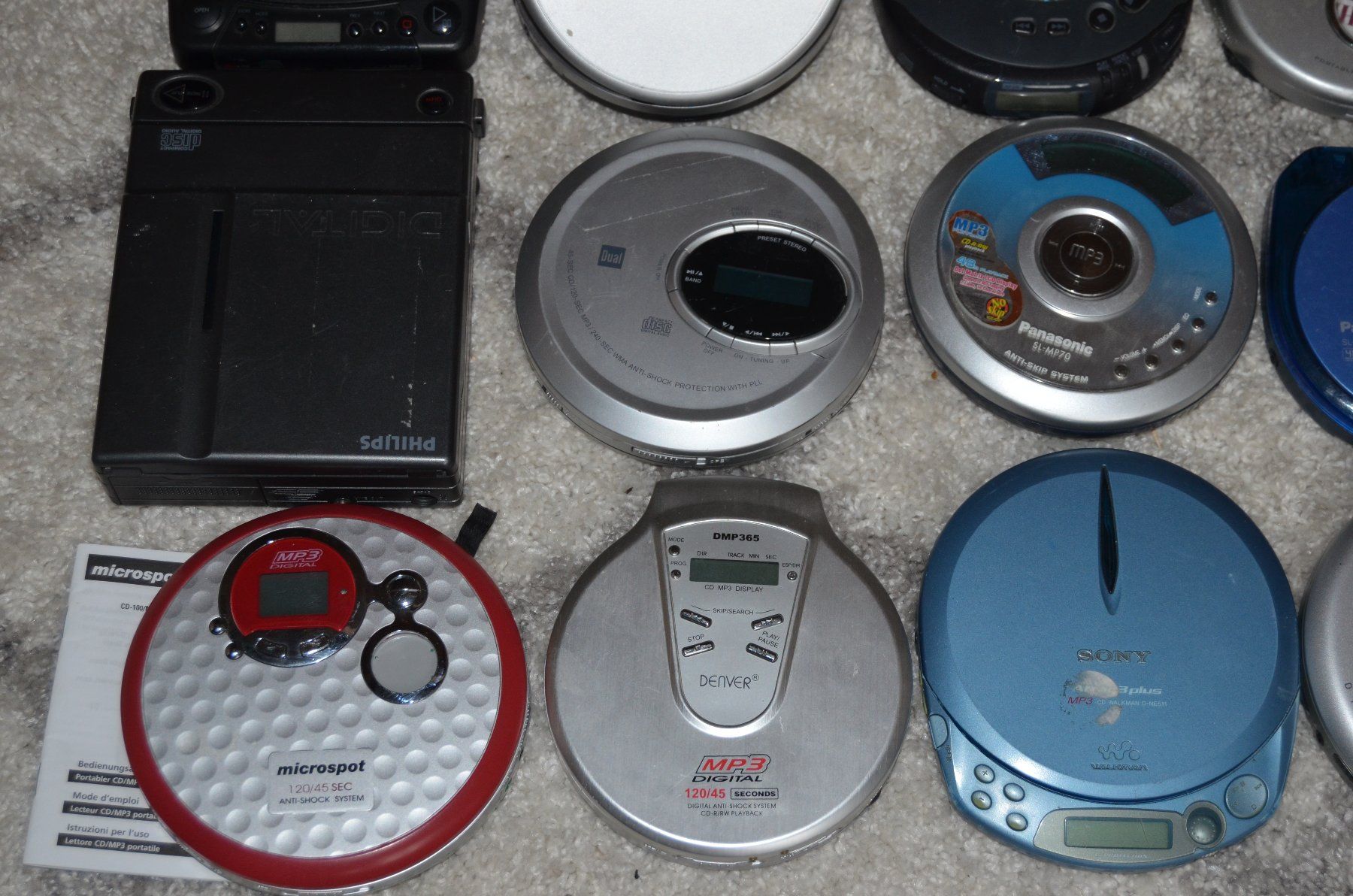Lettore multimediale portatile: 15 x Discman Sony, Philips, Panasonic, JVC... – Difettoso da Collonges venduto da arashee 3