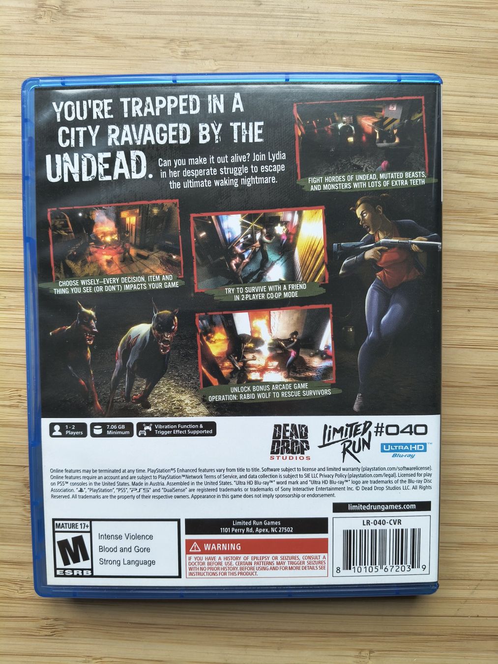 Jeux: Outbreak - Contagious Memories (PS 5) – D'occasion à Riedholz par ste_96cd 1