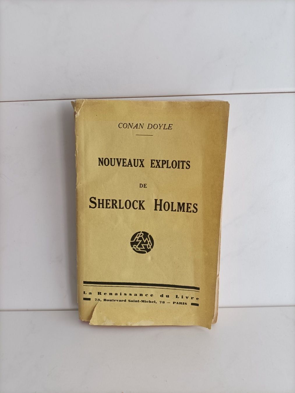 Bücher: Nouveaux exploits de Sherlock Holmes / Conan Doyle / Renaiss – Gebraucht aus crans montana von AB3963