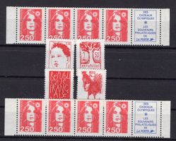 R2469  /  Timbres de carnet 1991
