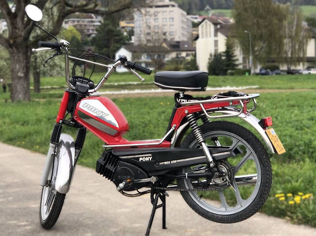 Pony Ciclomotori: Pony 503 mit Sachs Breitwandmotor (automatic) – Usato da Nussbaumen venduto da dim_7wdz 1