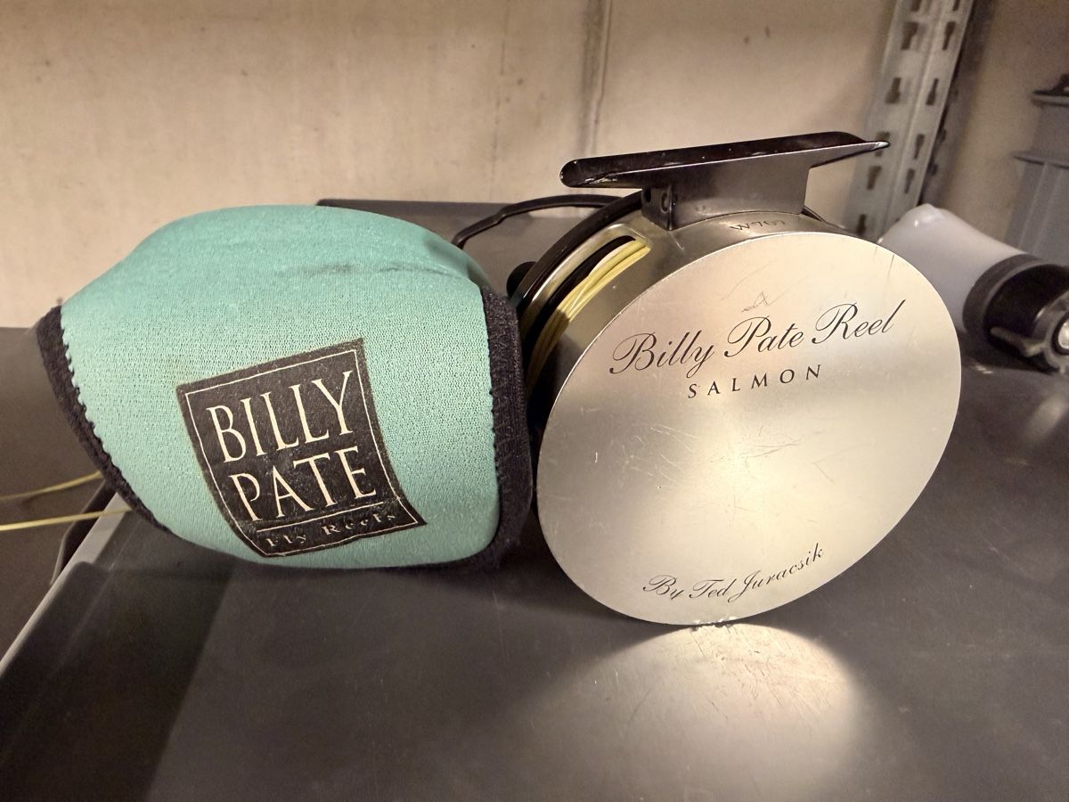 Tamburi & Mulinelli: Billy Pate Antireverse Fliegenfischer-Rolle – Usato da Visp venduto da spectacops