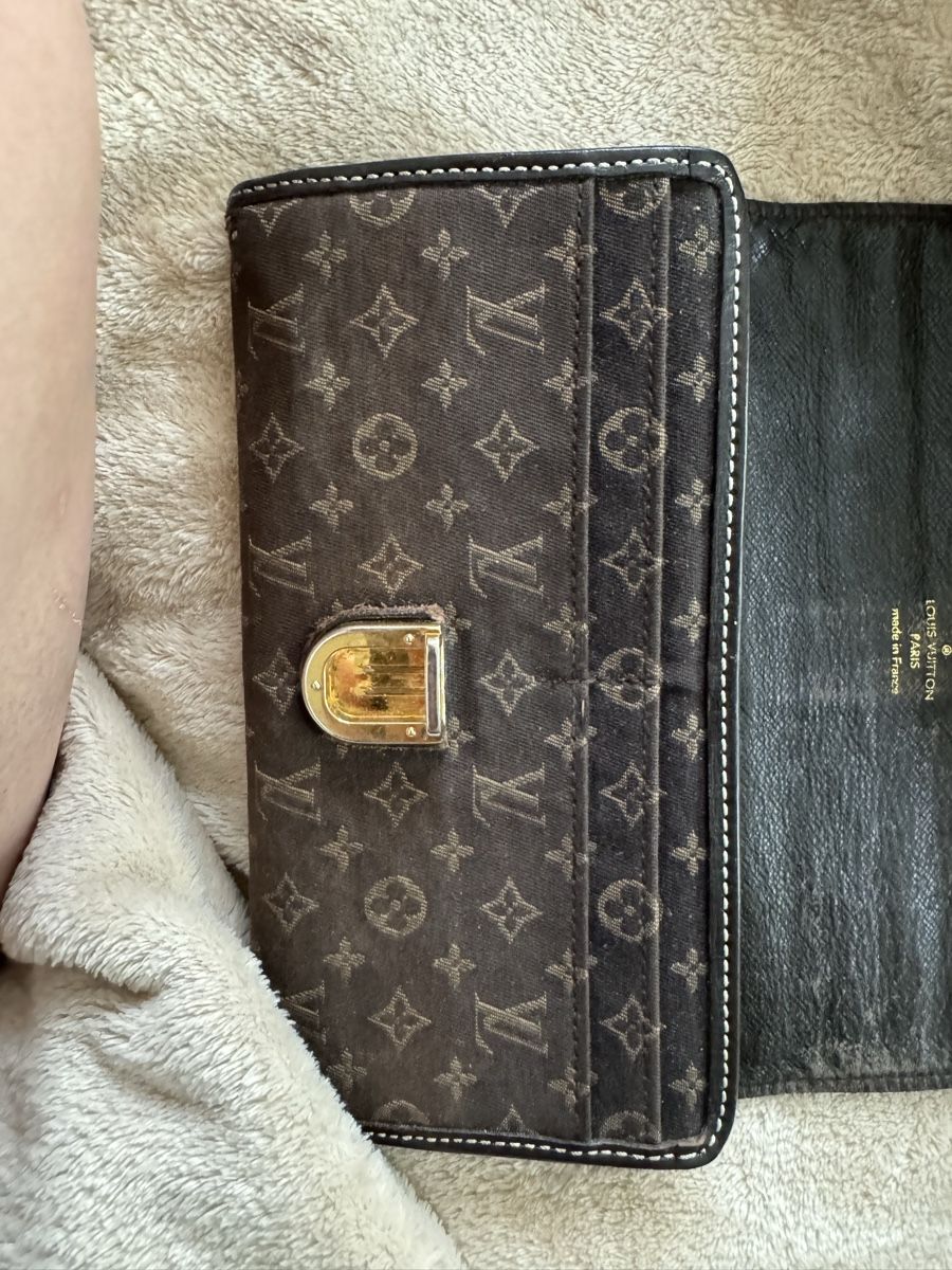Louis Vuitton Portafogli: Louis Vuitton Monogram Canvas Sarah Wallet – Usato da Affoltern Am Albis venduto da Mara2604 4