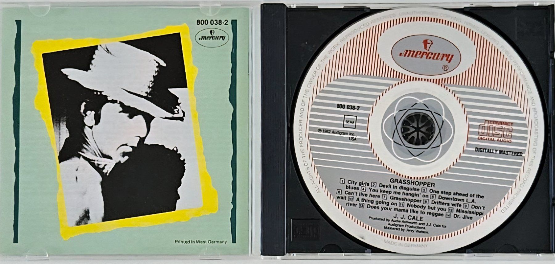 CD: CD - J.J. Cale - Grasshopper – Usato da Baar venduto da Bigs1 2