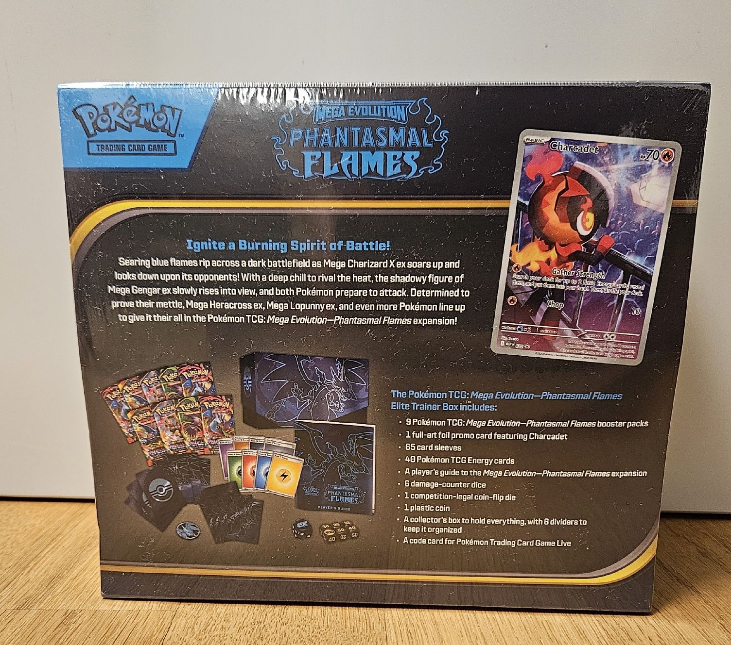 Pokémon Cartes à collectionner: Pokemon  Mega Evolution Phantasmal Flames ETB ENG Charizard  – Neuf avec emballage d'origine à Bern par Ciprofloxacina 1