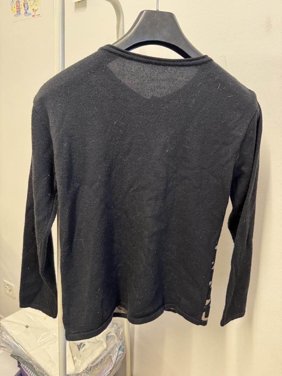 Giacche: Damen Cardigan Schwarz Gold Muster – Usato da Effretikon venduto da rus_2l2p 1