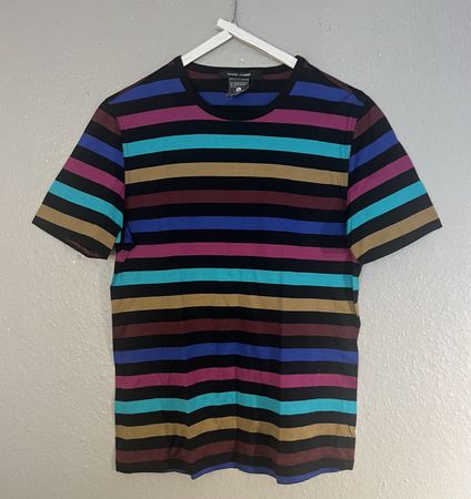 T-shirt Rykiel Homme rayé, taille S, été, 100%  coton, neuf