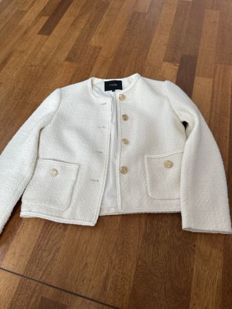 Damen Jacke weiss Grösse 36 guter Zustand