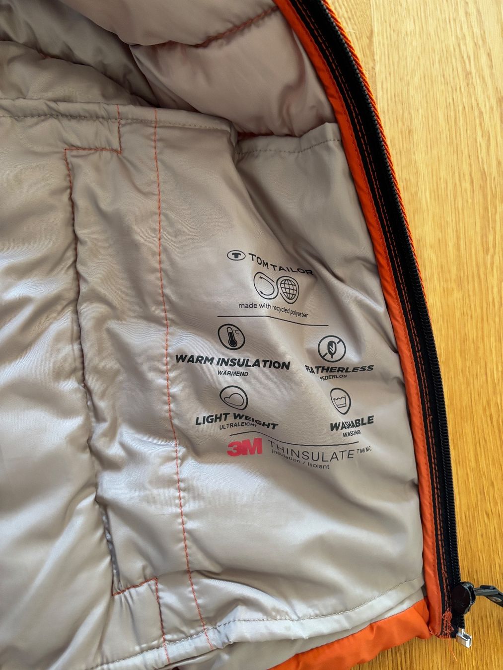 Tom Tailor Jacken: Tom Tailor Jacke, orange, Grösse S – Gebraucht aus Affeltrangen von  3