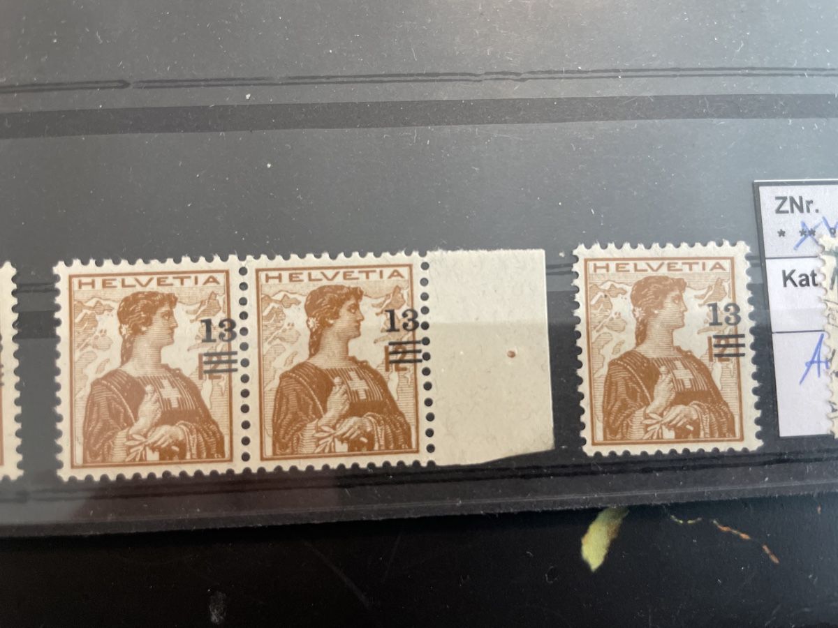 Tutti i francobolli: Abart 14 Briefmarke Top Lot – Usato da Muri AG venduto da Briefmarke-Schweiz 4