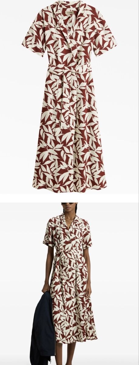 Kleider: Kleid WOOLRICH mit Blattmuster Grösse S neu – Neu (gemäss Beschreibung) aus Maur von my_private_sale 3
